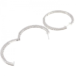 K18WG Bông tai kim cương 1.00CT - Hàng hiệu Chính hãng 867266