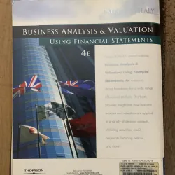 Business Analysis and Valuation – Palepu & Healy – 4th Edition