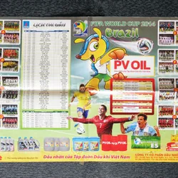 Lịch thi đấu FiFA World Cup 2014 xưa
