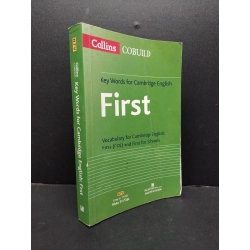 Key words for Cambridge English First mới 70% ẩm có nấp gấp bìa ố có viết và highlight 2014 HCM1906 Collins Cobuild SÁCH HỌC NGOẠI NGỮ 165801