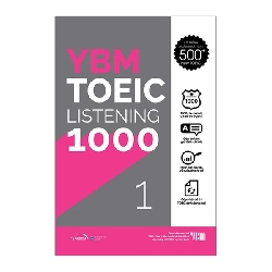 YBM TOEIC Listening 1000 Vol.1 - Gamma Books - TB 2020 [TSTK]
