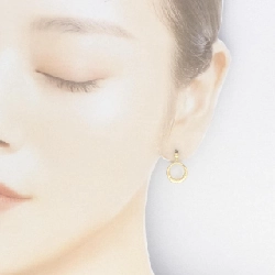 K18YG Đá Quý Bông Tai - Hàng hiệu Chính hãng 870704