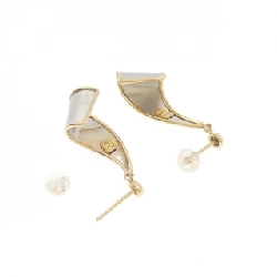 K18YG/PT900 Bông tai - Hàng hiệu Authentic 870568