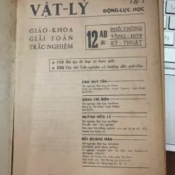 VẬT LÝ TẬP 1 ĐỘNG LỰC HỌC 753527