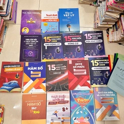 Combo 16 cuốn sách luyện thi đại học - giá gốc 3triệu 398847