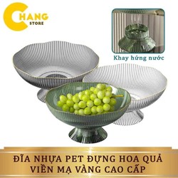 Đĩa nhựa PET đựng hoa quả  150187