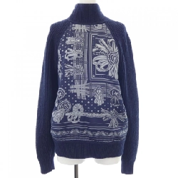 HERMES Elie Ribbons Decoration, Twill Reine *07-7754 Knit