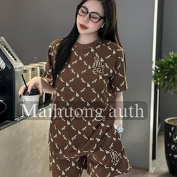 Bộ cotton đùi, form free size từ 42-68kg 191534