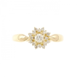 Nhẫn kim cương K18YG 0.20CT 667715