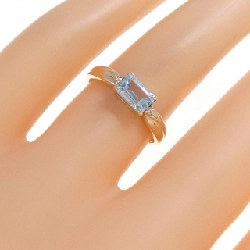 Nhẫn Blue Topaz K9YG 668999