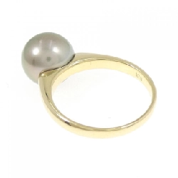 Nhẫn ngọc trai đen K18YG 10.4mm 673434