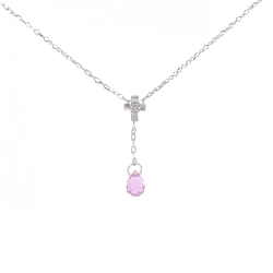 K18WG Nhẫn Đính Hôn Sapphire 0.55CT - Hàng hiệu Chính hãng