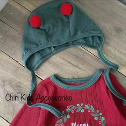 Sét body thông hơi kèm mũ merry christmas mềm mại cho bé sơ sinh 3-5 kg 462237