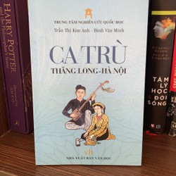 Ca Trù Thăng Long- Hà Nội (sách mới 95%)