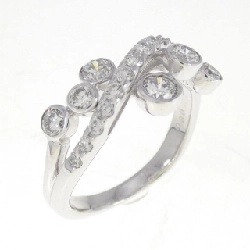 Nhẫn kim cương K18WG 0.80CT