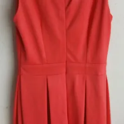 ĐẦM THUN XÊP LI MÀU ĐỎ 1030296