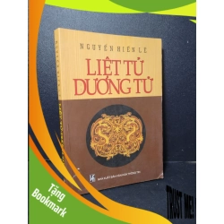 (TẶNG BOOKMARK) Liệt tử dương tử mới 80% bẩn bìa, ố nhẹ 2002 Nguyễn Hiến Lê RBK2205 LỊCH SỬ - CHÍNH TRỊ - TRIẾT HỌC