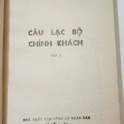 Truyện trinh thám - hình sự -chính trị: CÂU LẠC BỘ CHÍNH KHÁCH - trọn bộ 536tr (Lê Tri Kỷ) 758724
