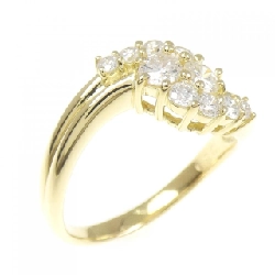 Nhẫn kim cương K18YG 0.60CT