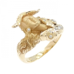 Nhẫn kim cương K18YG 0.16CT - Hàng hiệu Authentic