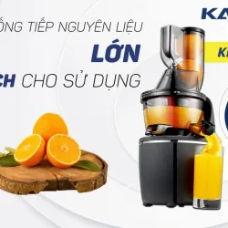 🥦 Máy ép chậm KALITE KL-550 – Ép siêu kiệt, giữ trọn Vitamin & Enzym tự nhiên! 🌿 690016