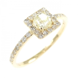 Nhẫn kim cương K18YG 0.40CT - Hàng hiệu chính hãng