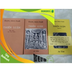 (TẶNG BOOKMARK) Remake Thiền luận - 1900 trang - TÂM LINH - TÔN GIÁO - THIỀN - RBK2011-46