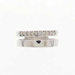 Nhẫn kim cương K18WG 0.10CT 668437