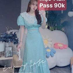 Set như hình mặc 1 lần  pass 90.000đ