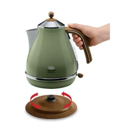 ☕ Ấm đun nước DeLonghi KBOV2001 – Thiết kế Vintage Icona, sang xịn chuẩn châu Âu! 732745