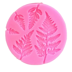 Khuôn silicon làm rau câu 5 lá dương xỉ lớn nhỏ – Mã số 1178 338466