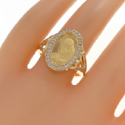 Nhẫn kim cương K18YG 0.19CT - Hàng hiệu Authentic 847836