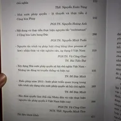 Pháp quyền và Chủ nghĩa Hiến pháp - Một số vấn đề lý luận và thực tiễn 704977