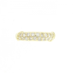 Nhẫn kim cương K18YG 0.32CT 670736