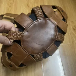 Túi tote nữ da mộc 2hand 927849