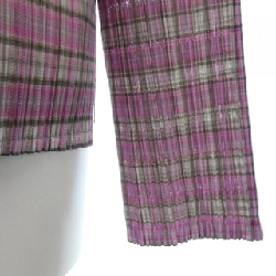 【Cổ điển】Pleats Please 2005 Kiểu kẻ sọc PP51-JJ653 7560036 Áo sơ mi 633681