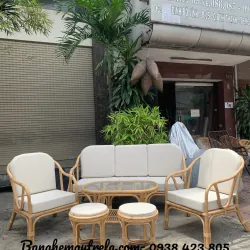 Sofa mây hiện đại phòng khách