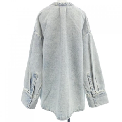 【Mã giảm giá】Áo khoác denim Christian Wijnants 640115