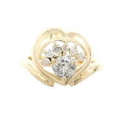 Nhẫn kim cương K18YG - Hàng hiệu Authentic 850792