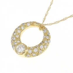 K18YG Dây chuyền kim cương - Hàng hiệu Authentic 863109