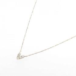 K10YG Dây chuyền hình trái tim kim cương 0.06CT - Hàng hiệu Chính hãng 862057