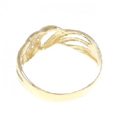 Nhẫn kim cương K18YG 0.06CT 668745