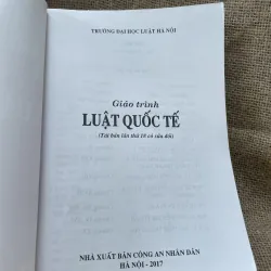 GIÁO TRÌNH LUẬT QUỐC TẾ- 500 trang 993502