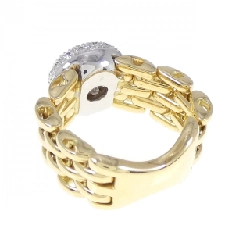 Nhẫn kim cương Pavé 750YG/750WG 0.80CT 671726