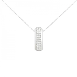 K18WG Dây chuyền kim cương 0.35CT - Hàng hiệu Chính hãng