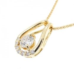 K18YG Dây chuyền kim cương 0.202CT - Hàng hiệu Chính hãng 863943