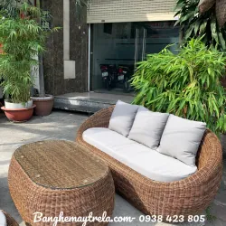 Sofa sò nhựa giả mây giá rẻ 564861