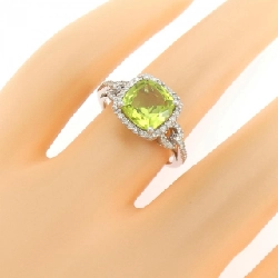 Nhẫn Peridot K18WG - Hàng hiệu Authentic 852767