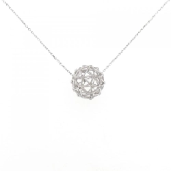 K18WG Dây chuyền kim cương 0.27CT - Hàng hiệu Chính hãng