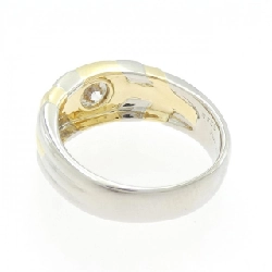 Nhẫn kim cương K18YG/PT900 0.556CT - Hàng hiệu Authentic 848740